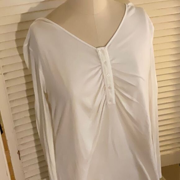 NWT Tommy Hilfiger Cotton Button up Henley . XXL. - Picture 2 of 8